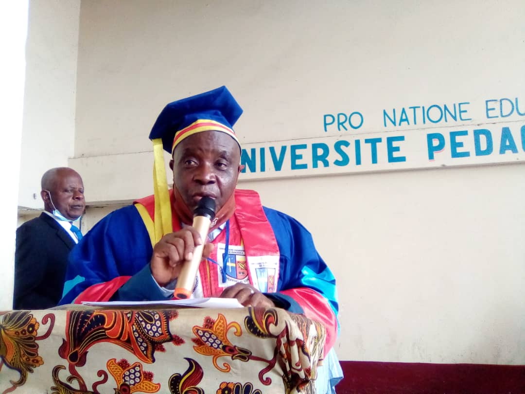 RDC : «Les crises politique, Économique et sociale que connaît le pays résultent du déficit d'éthique, échec de notre système éducatif » Prof. Frédéric Nyoka RDC : «Les crises politique, Économique et sociale que connaît le pays résultent du déficit d'éthique, échec de notre système éducatif » Prof. Frédéric Nyoka