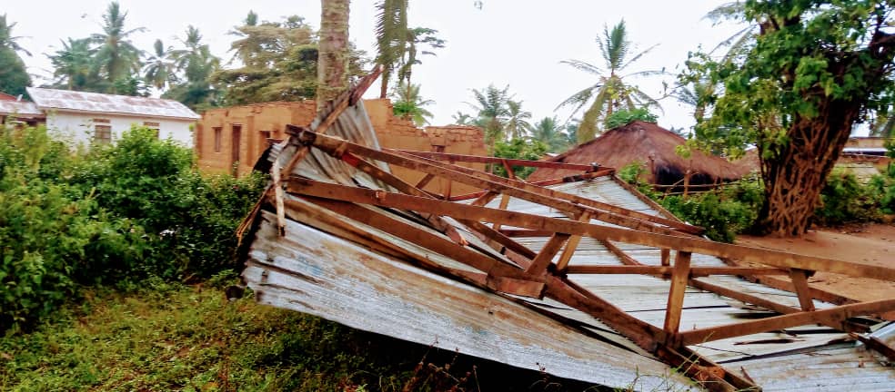 Kasaï central : D'importants dégâts matériels à Demba après le passage d'une pluie torrentielle