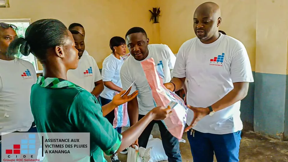 Kananga : Cet élan de solidarité du groupe CIDE en faveur des victimes de dernières catastrophes naturelles Kananga : Cet élan de solidarité du groupe CIDE en faveur des victimes de dernières catastrophes naturelles