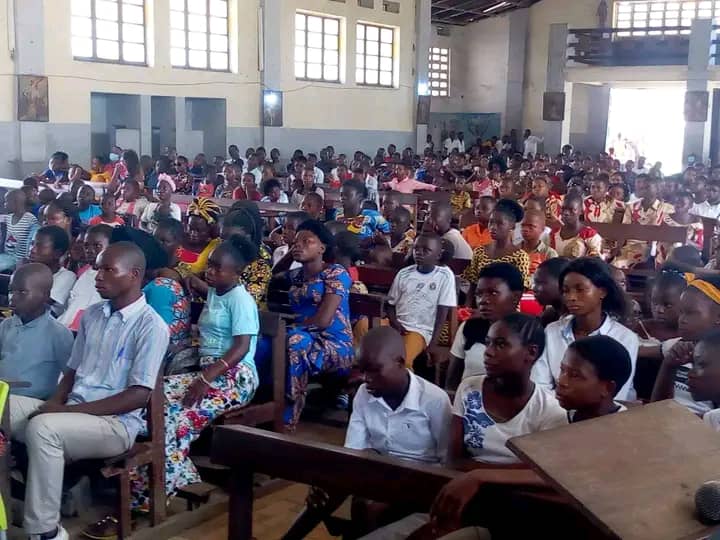 Pâques à Kananga : Des jeunes catholiques du doyenné Notre Père prennent date ce 12 Mai pour la fête de la résurrection de Jésus-Christ