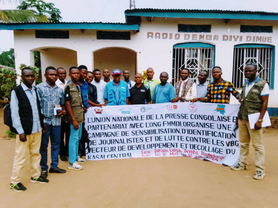UNPC/Kasaï central : À Demba, Adelly Kabasubabu rassure aux journalistes locaux leur participation aux prochains colloques provinciaux