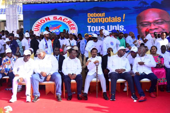RDC - Tension à l'Union sacrée : Le présidium visé par une pétition pour népotisme, égoïsme et oligarchie RDC - Tension à l'Union sacrée : Le présidium visé par une pétition pour népotisme, égoïsme et oligarchie